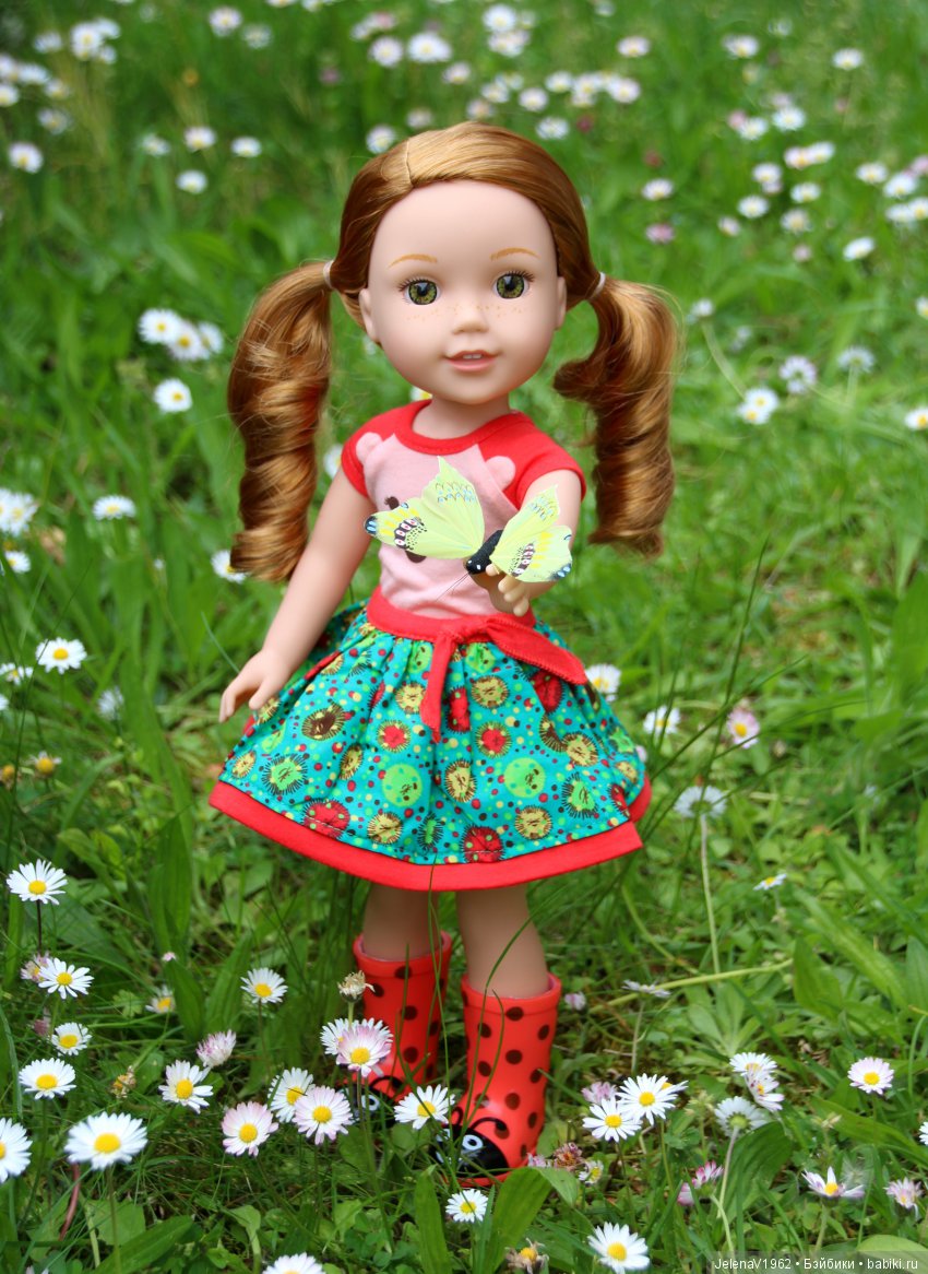 Она мне нравится, нравится, нравится !!! American Girl Wellie Wishers, Willa. Первое знакомство (фото 6)