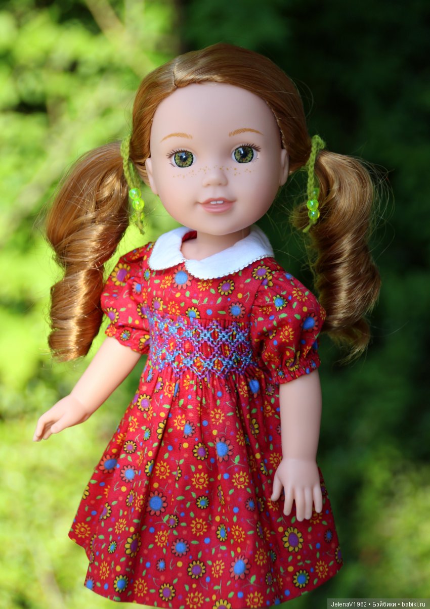 Она мне нравится, нравится, нравится !!! American Girl Wellie Wishers, Willa. Первое знакомство