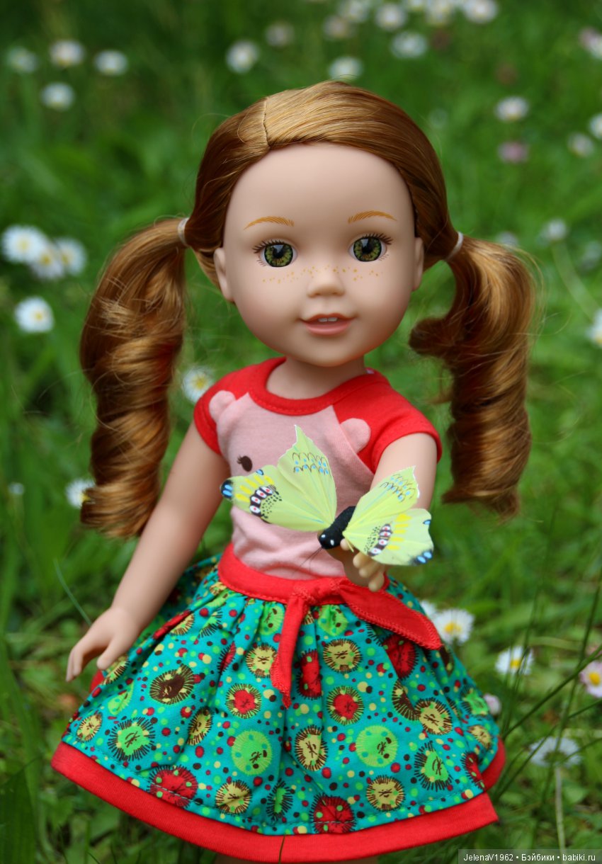 Она мне нравится, нравится, нравится !!! American Girl Wellie Wishers, Willa. Первое знакомство (фото 7)