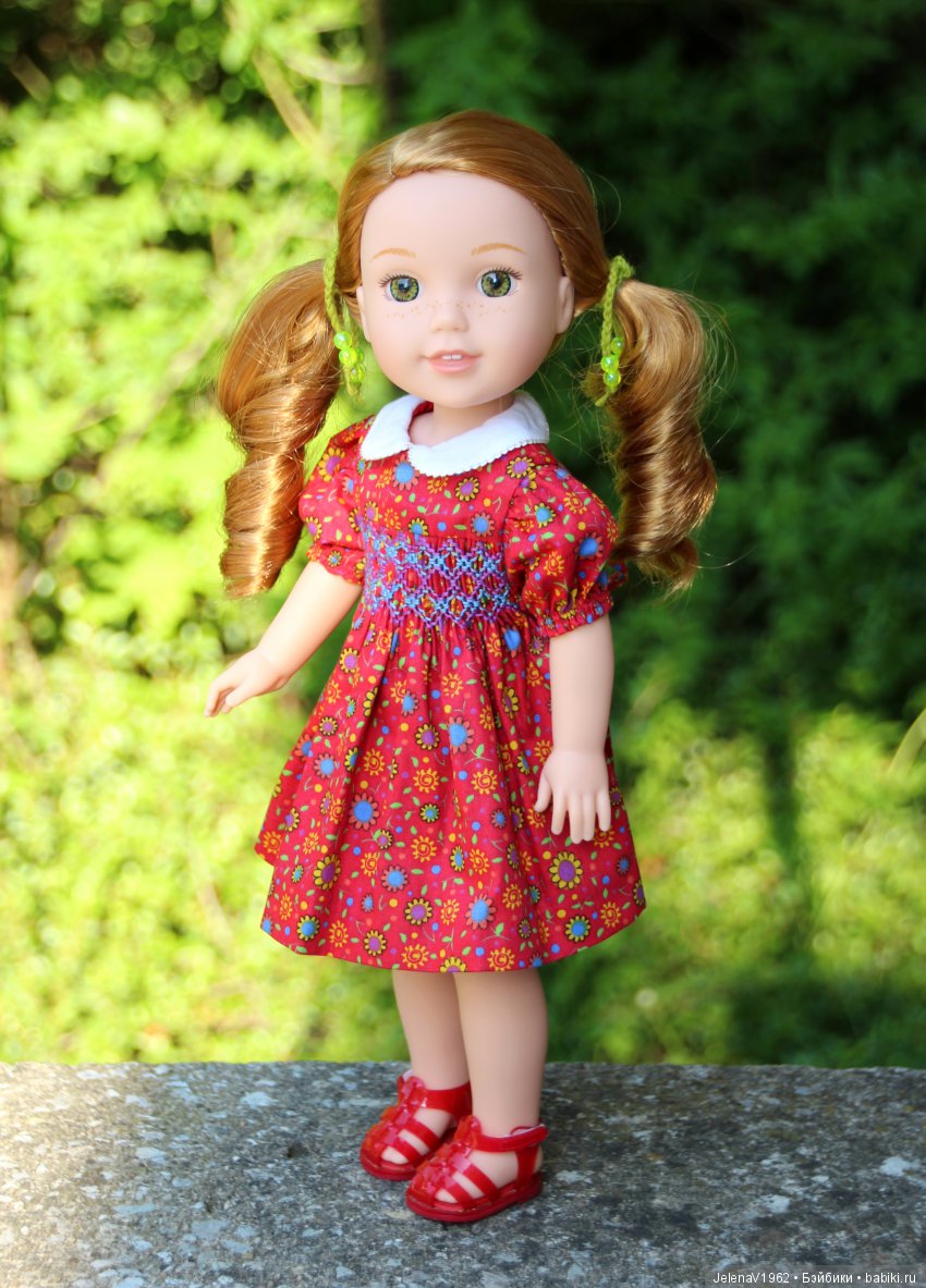 Она мне нравится, нравится, нравится !!! American Girl Wellie Wishers, Willa. Первое знакомство