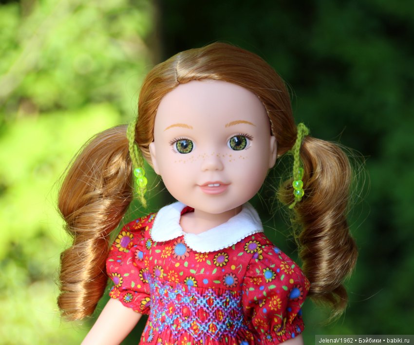 Она мне нравится, нравится, нравится !!! American Girl Wellie Wishers, Willa. Первое знакомство
