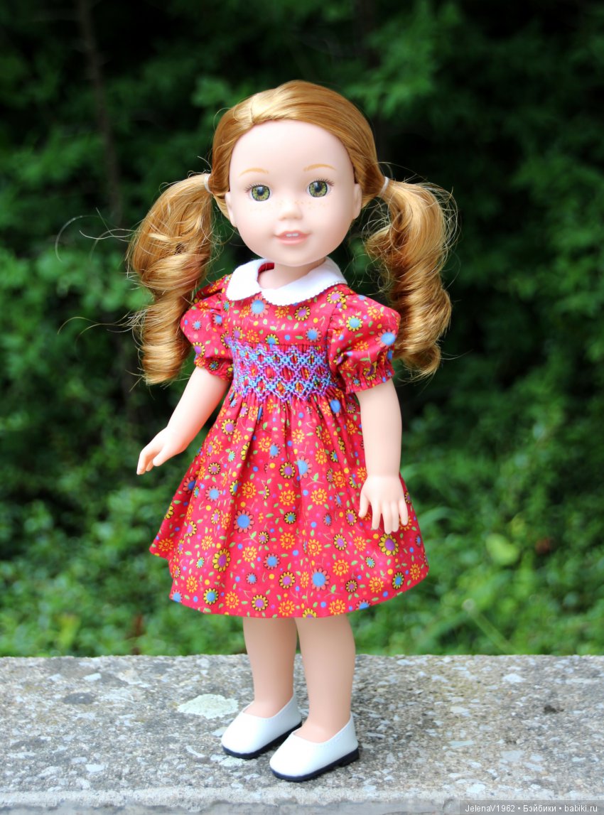 Она мне нравится, нравится, нравится !!! American Girl Wellie Wishers, Willa. Первое знакомство
