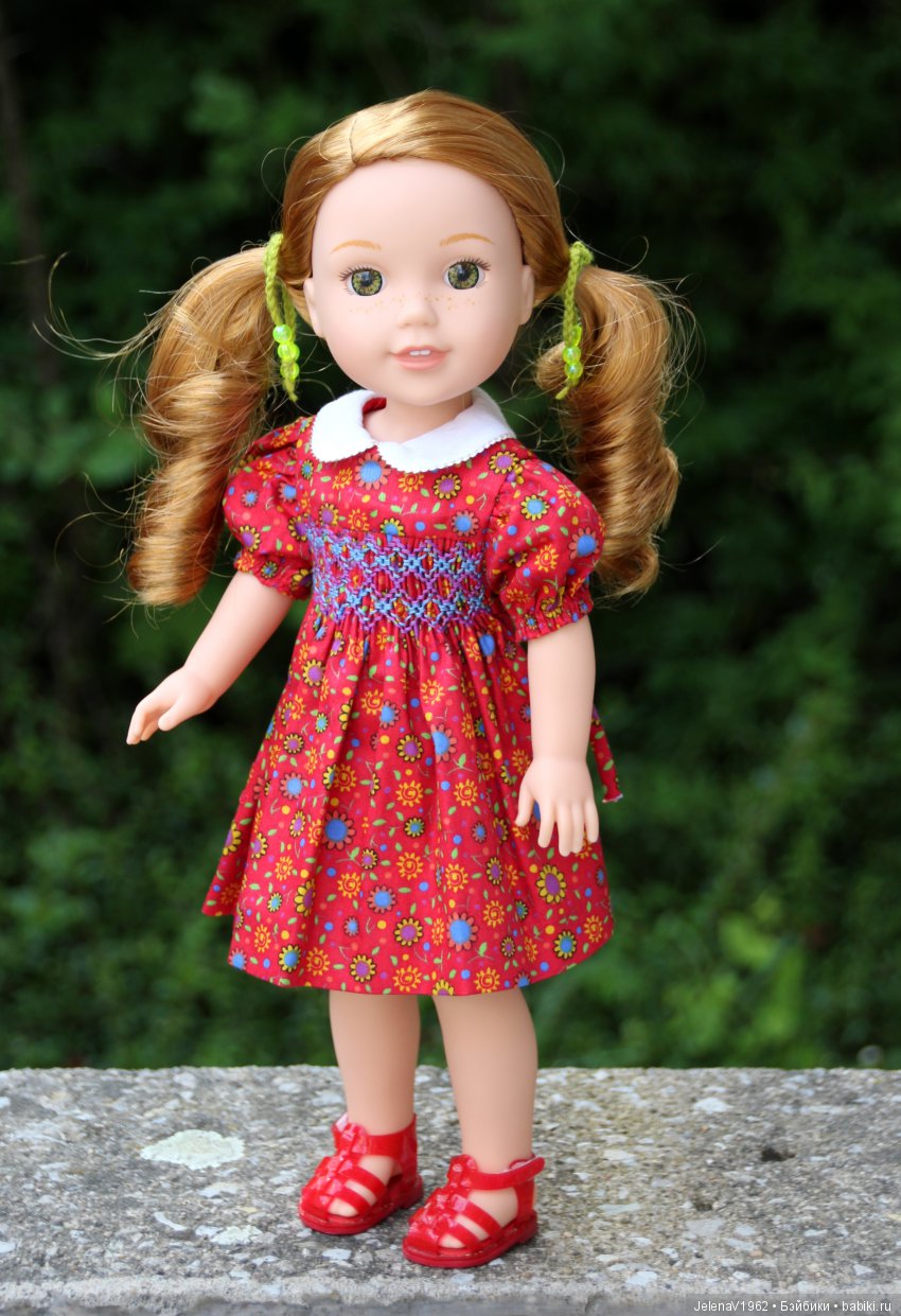 Она мне нравится, нравится, нравится !!! American Girl Wellie Wishers, Willa. Первое знакомство