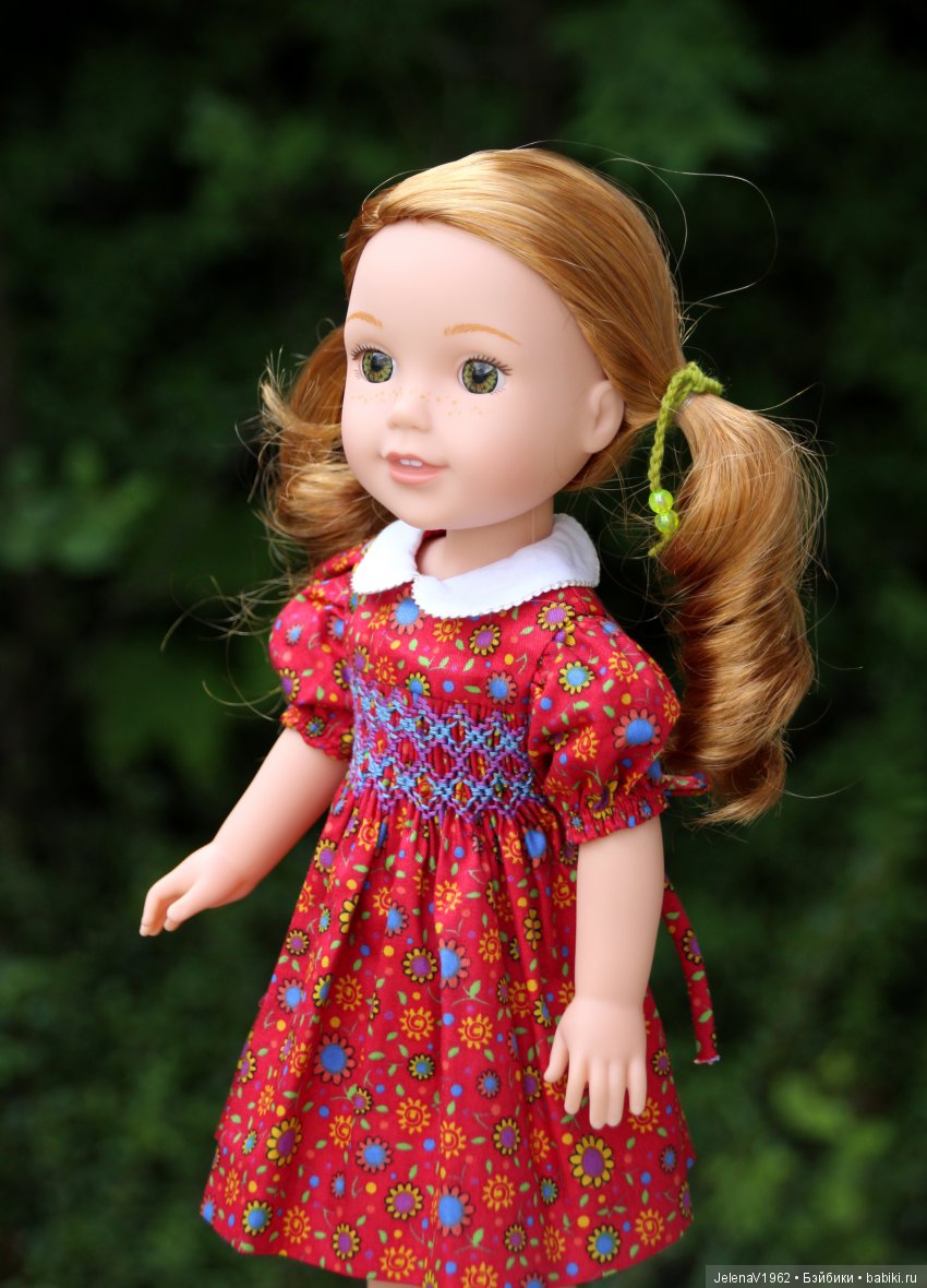Она мне нравится, нравится, нравится !!! American Girl Wellie Wishers, Willa. Первое знакомство