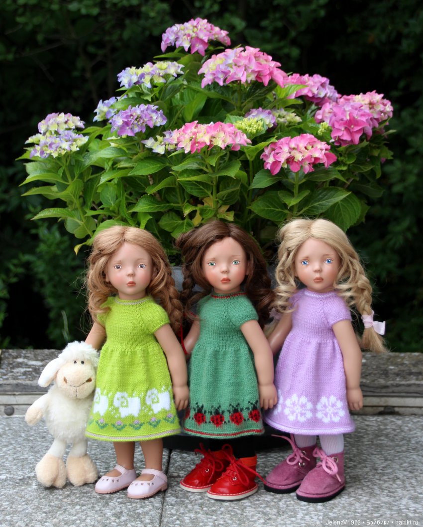 Пополнение в моём семействе Цвергназе. Ирмхен и летние прогулки