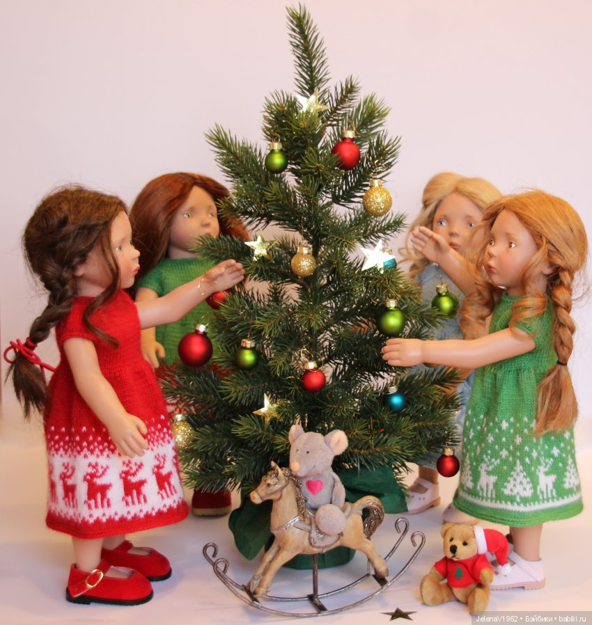 Мои рождественские Цверги. Одежда своими руками