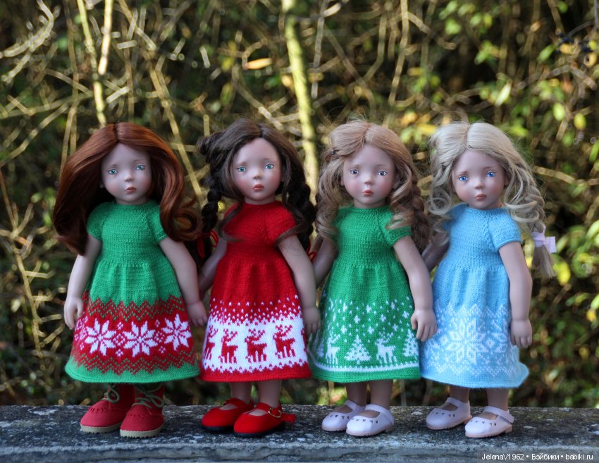 Мои рождественские Цверги. Одежда своими руками