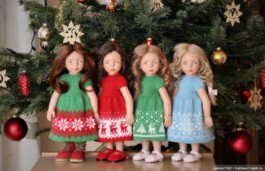 Мои рождественские Цверги. Одежда своими руками