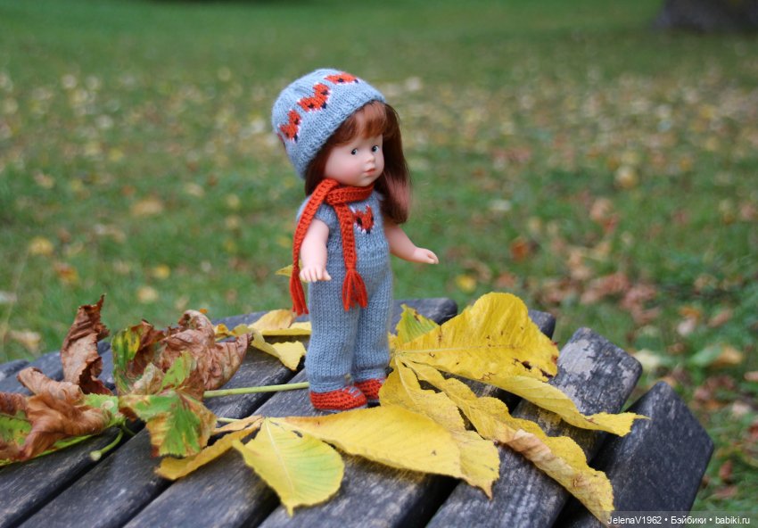 Осень с мини Королинкой. Одежда своими руками