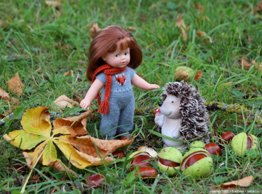 Осень с мини Королинкой. Одежда своими руками