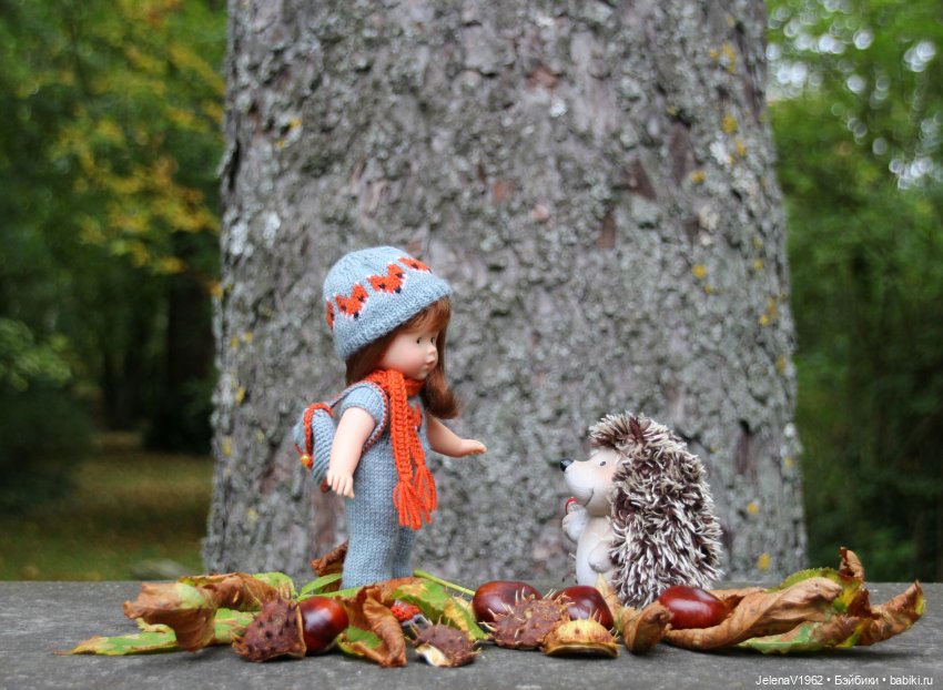 Осень с мини Королинкой. Одежда своими руками