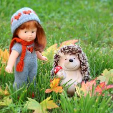 Осень с мини Королинкой. Одежда своими руками