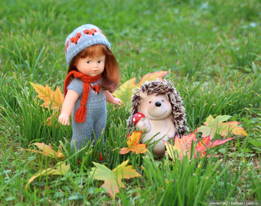 Осень с мини Королинкой. Одежда своими руками