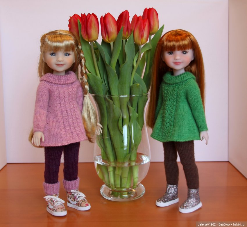 Весна, цветы и любимые куклы, что ещё для счастья надо (фото 6)