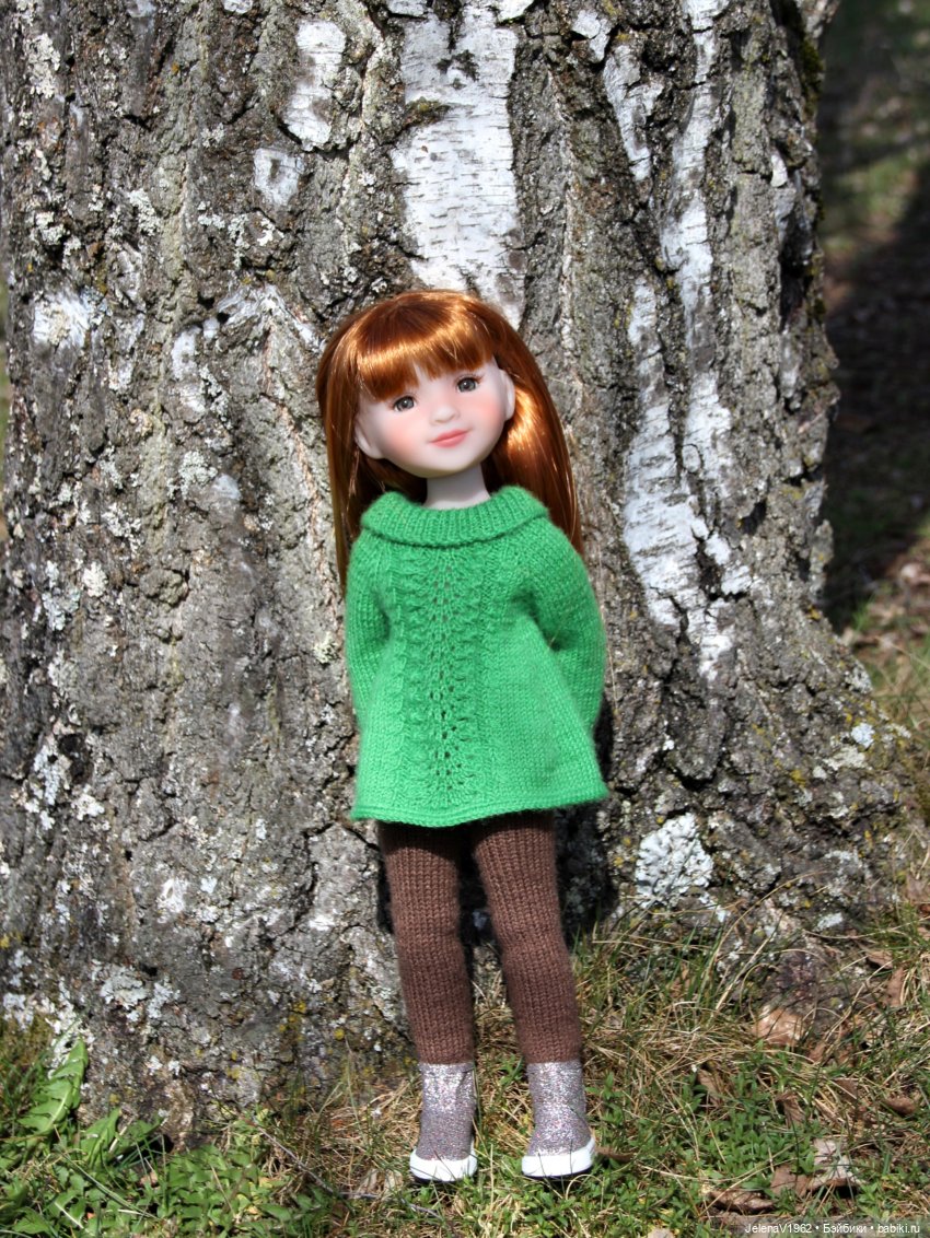 Весна, цветы и любимые куклы, что ещё для счастья надо