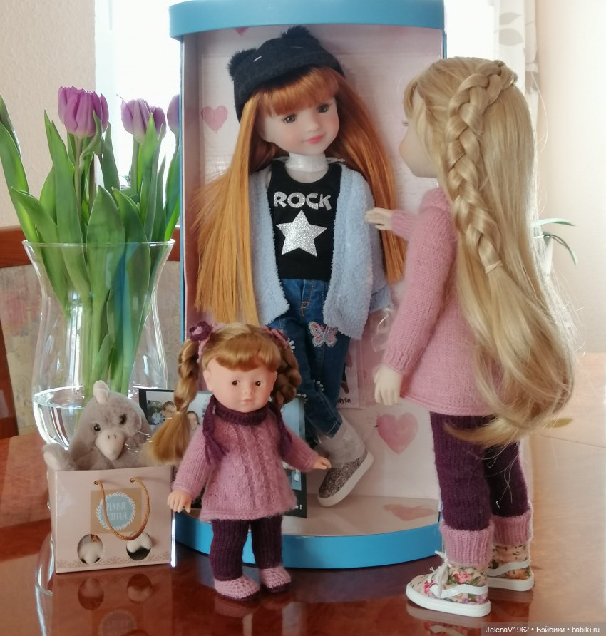 Весна, цветы и любимые куклы, что ещё для счастья надо (фото 2)