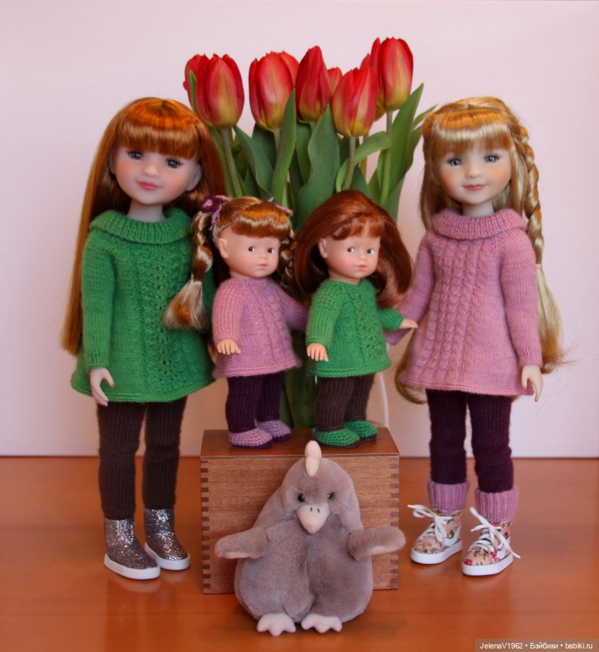 Весна, цветы и любимые куклы, что ещё для счастья надо (фото 8)