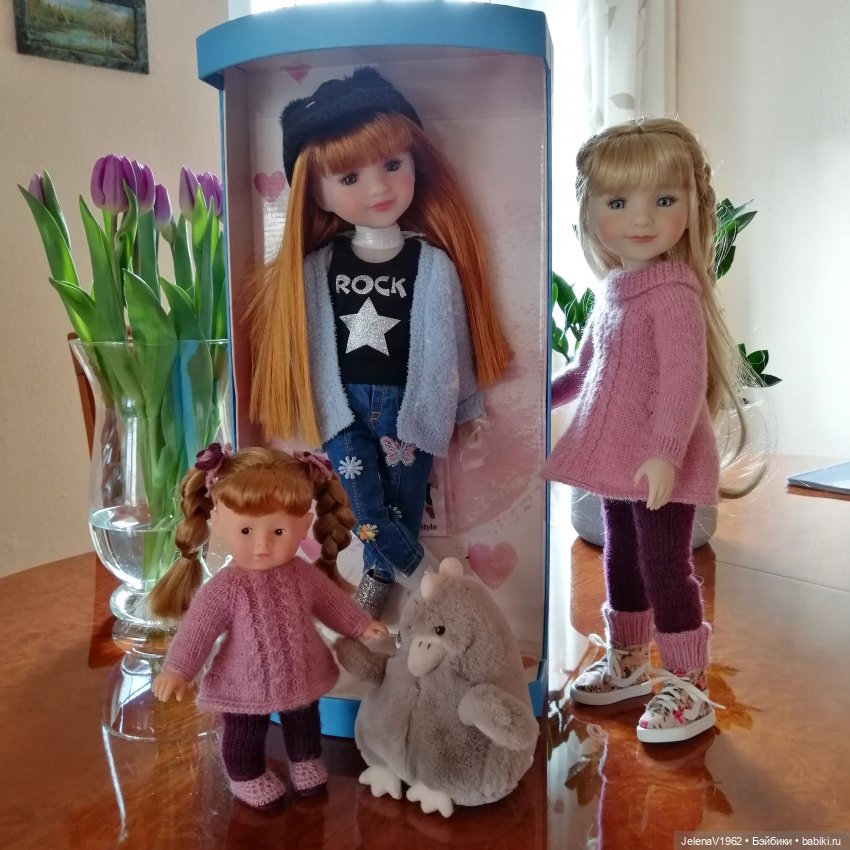 Весна, цветы и любимые куклы, что ещё для счастья надо (фото 3)