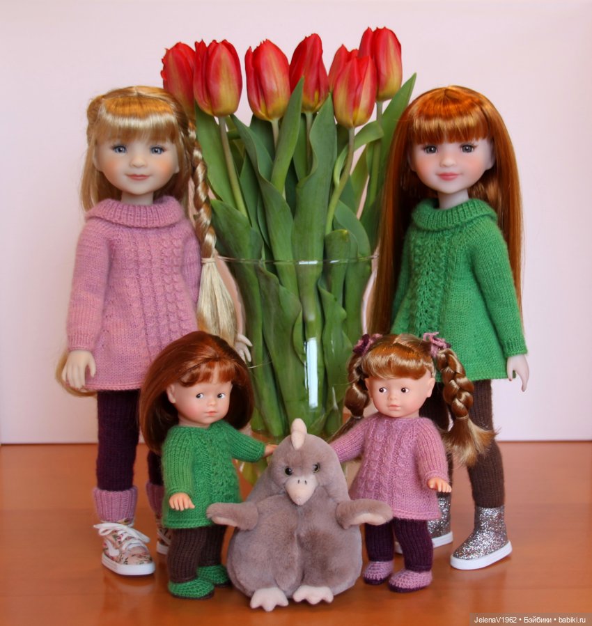 Весна, цветы и любимые куклы, что ещё для счастья надо (фото 7)