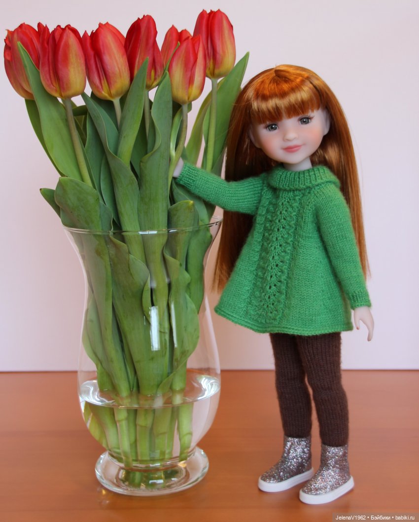 Весна, цветы и любимые куклы, что ещё для счастья надо (фото 5)