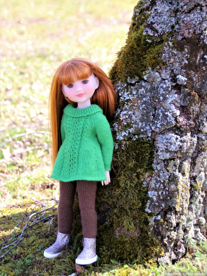 Весна, цветы и любимые куклы, что ещё для счастья надо