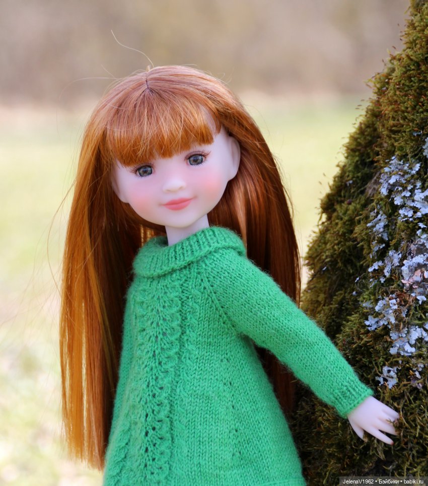 Весна, цветы и любимые куклы, что ещё для счастья надо