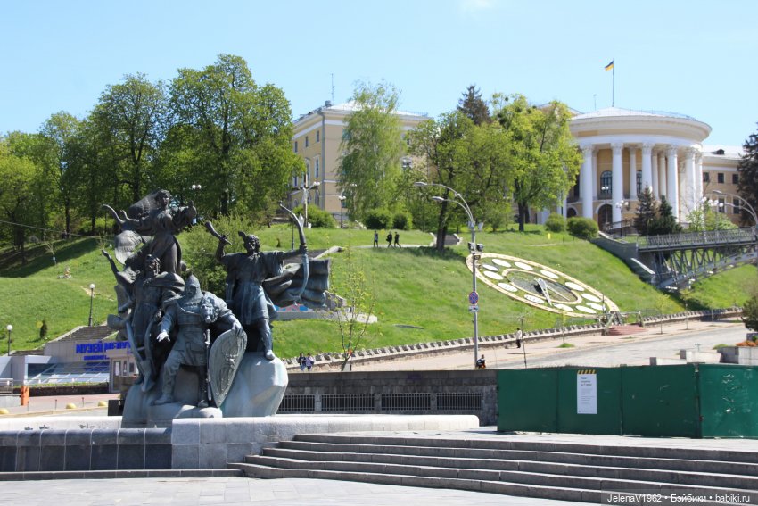 Маленькая дверь в большой мир. Киев - столица Украины любопытными глазами Вихтелей