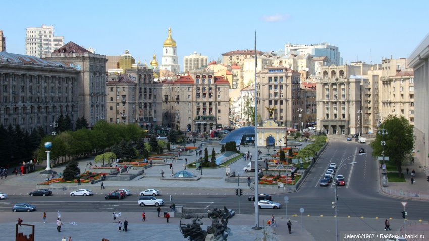 Маленькая дверь в большой мир. Киев - столица Украины любопытными глазами Вихтелей