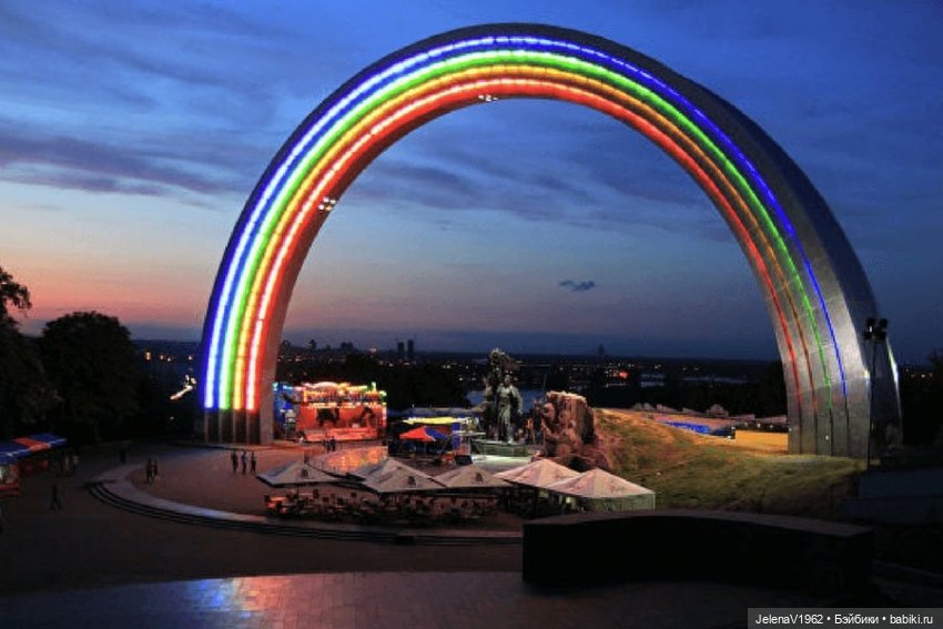 Маленькая дверь в большой мир. Киев - столица Украины любопытными глазами Вихтелей