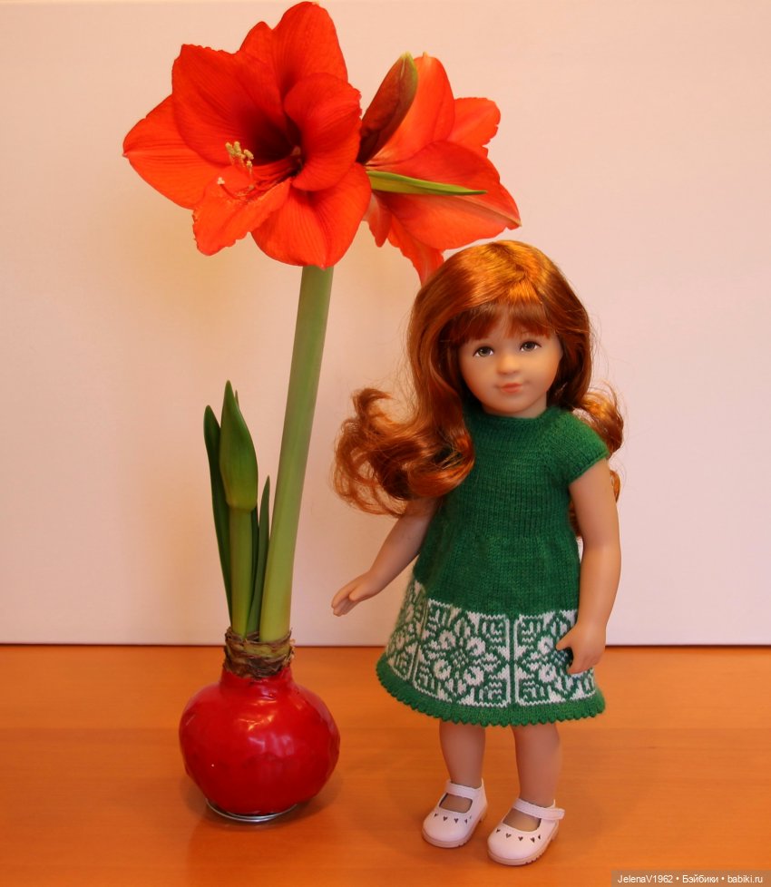 Рождественское настроение для Тони & Мари Käthe Kruse. Одежда своими руками (фото 7)