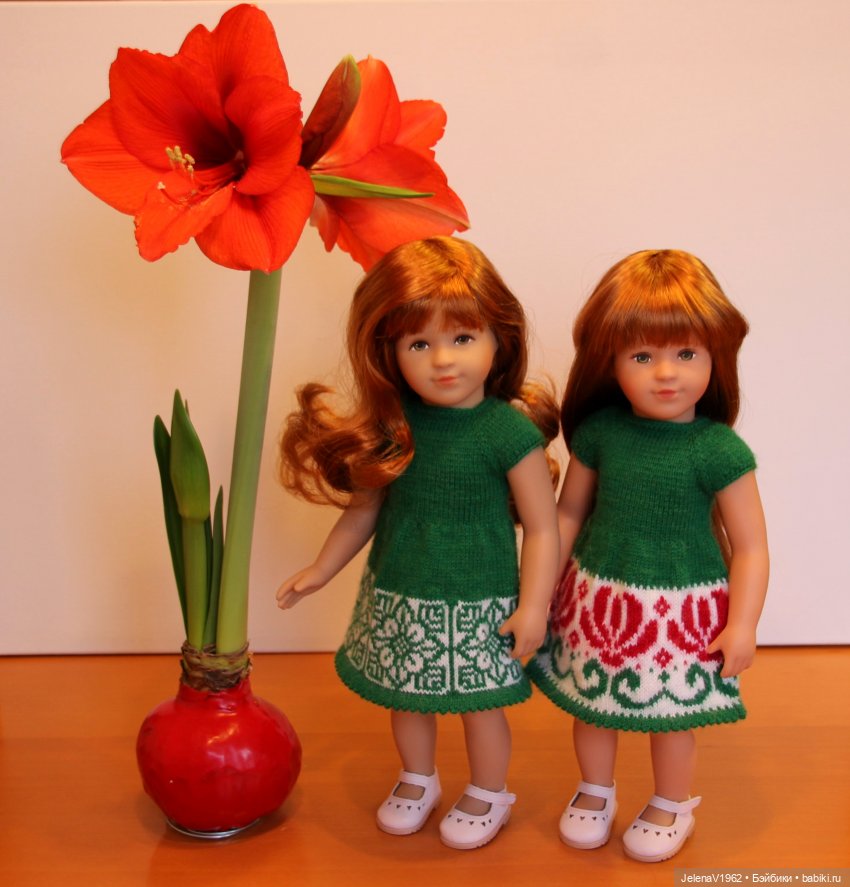 Рождественское настроение для Тони & Мари Käthe Kruse. Одежда своими руками (фото 8)