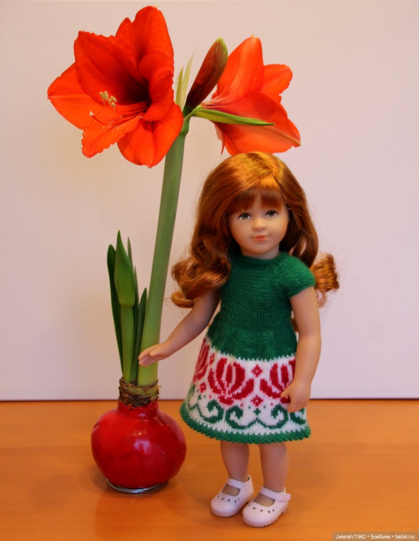 Рождественское настроение для Тони & Мари Käthe Kruse. Одежда своими руками (фото 6)