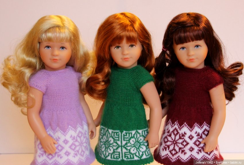 Рождественское настроение для Тони & Мари Käthe Kruse. Одежда своими руками