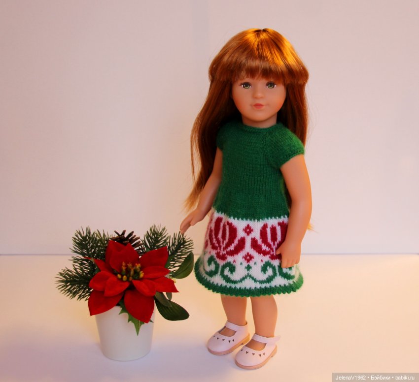 Рождественское настроение для Тони & Мари Käthe Kruse. Одежда своими руками