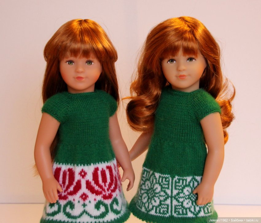 Рождественское настроение для Тони & Мари Käthe Kruse. Одежда своими руками (фото 10)