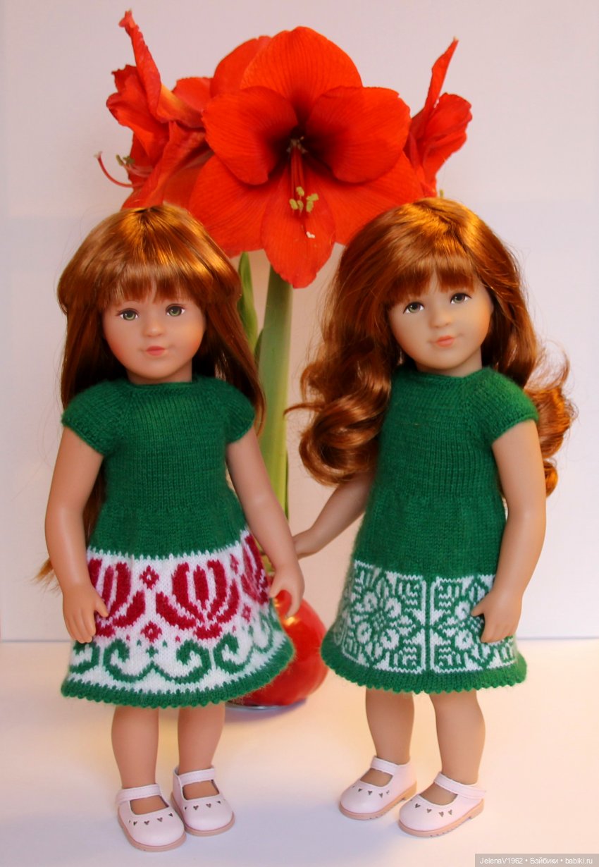 Рождественское настроение для Тони & Мари Käthe Kruse. Одежда своими руками