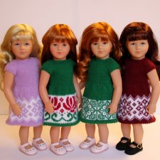 Рождественское настроение для Тони & Мари Käthe Kruse. Одежда своими руками