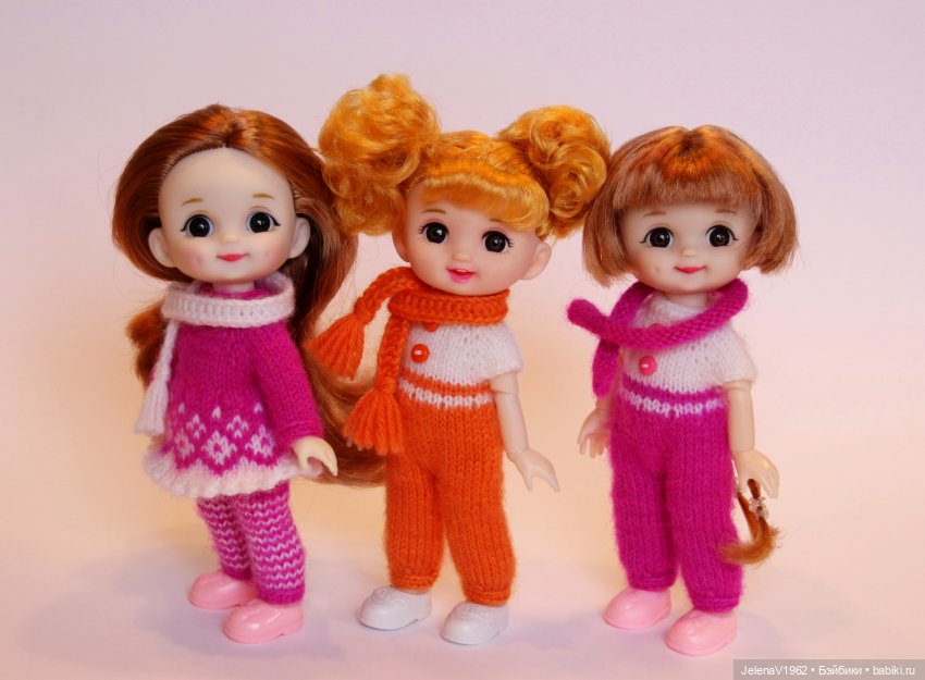Так хочется снега, а его всё нет и нет... Так и зима пройдёт. Баболички. Одежда своими руками