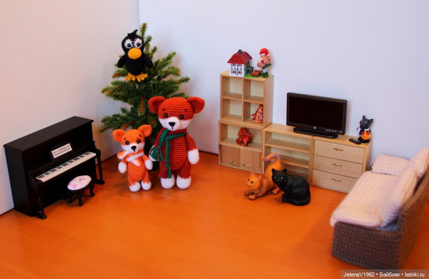 Так хочется снега, а его всё нет и нет... Так и зима пройдёт. Баболички. Одежда своими руками