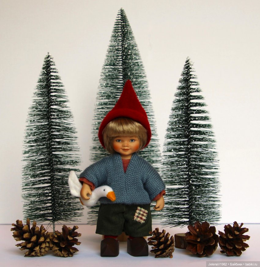 Как долго я его искала... Лесной гномик Антон, Birgitte Frigast