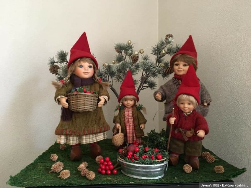 Как долго я его искала... Лесной гномик Антон, Birgitte Frigast