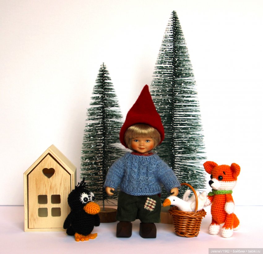 Как долго я его искала... Лесной гномик Антон, Birgitte Frigast