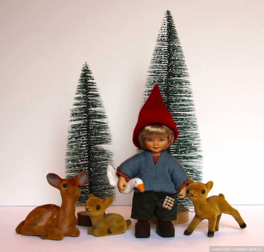 Как долго я его искала... Лесной гномик Антон, Birgitte Frigast