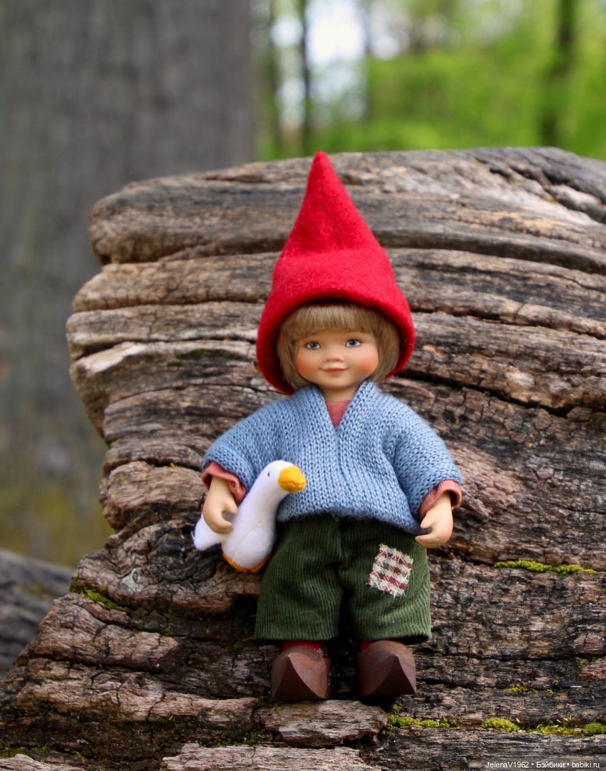 Как долго я его искала... Лесной гномик Антон, Birgitte Frigast (фото 6)