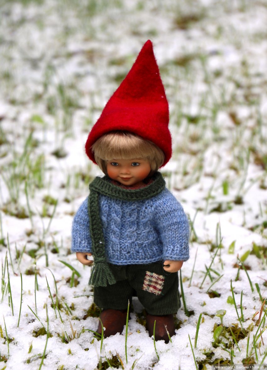 Как долго я его искала... Лесной гномик Антон, Birgitte Frigast