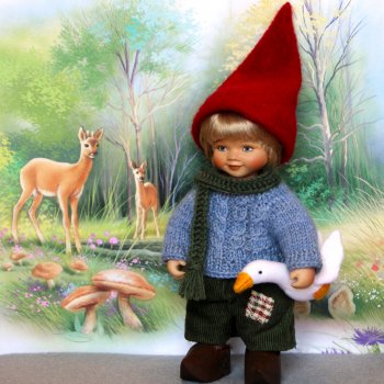 Как долго я его искала... Лесной гномик Антон, Birgitte Frigast