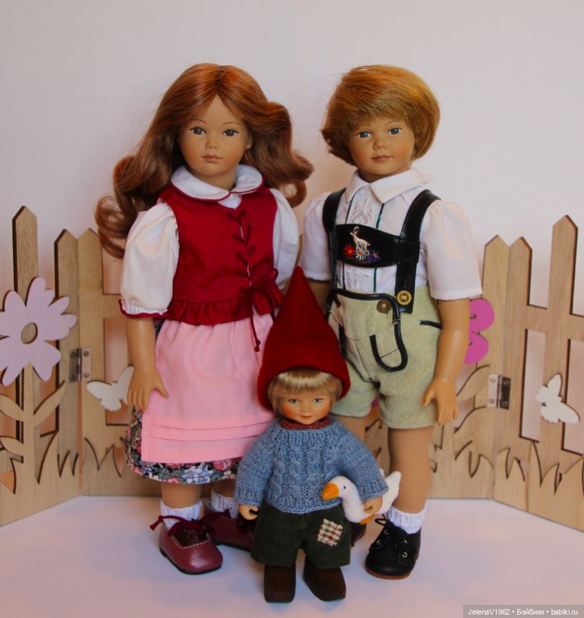 Куклы Хайди Отт и птицы в нашем городе