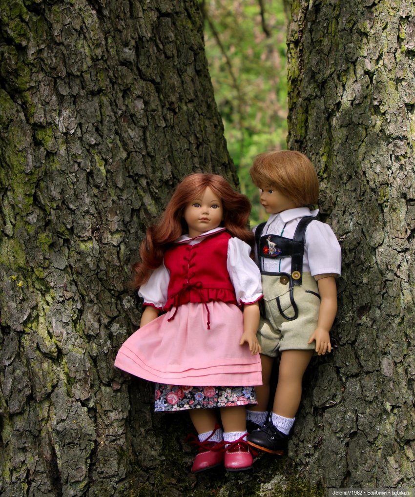 Куклы Хайди Отт и птицы в нашем городе