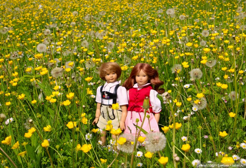 Куклы Хайди Отт и птицы в нашем городе