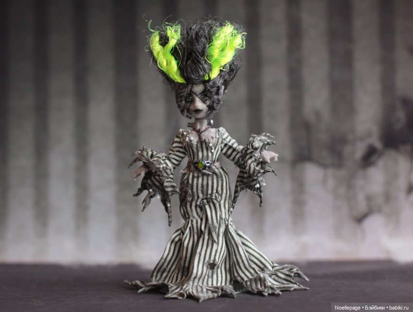 Миниатюрные зомби и не только. Мои летние творения